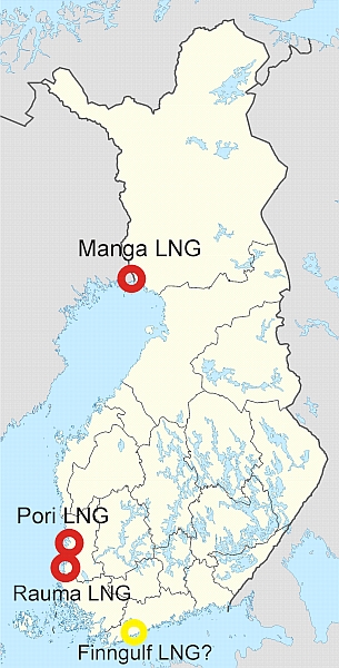 gaz lng finlandia budowa