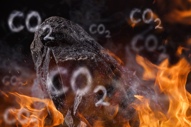wegiel co2