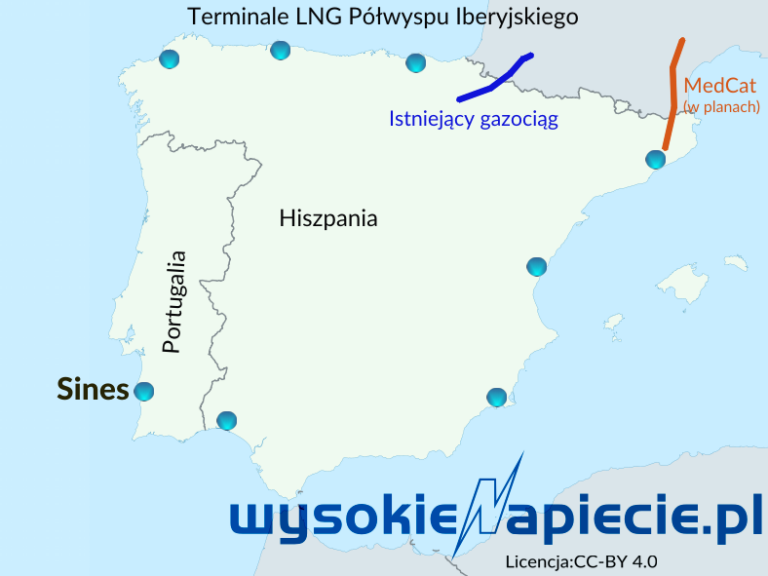 gaz lng iberyjski