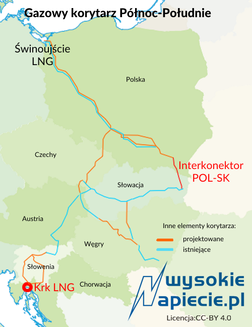 gaz CEF korytarzNS
