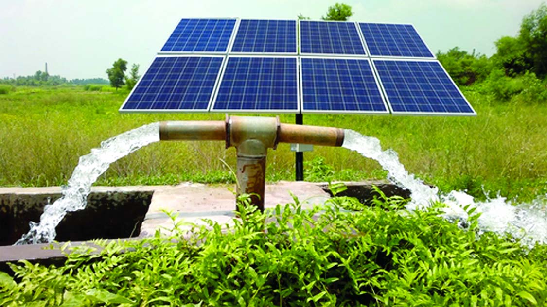 Zasilany fotowoltaiką system irygacyjny w Australii pv rolnik2