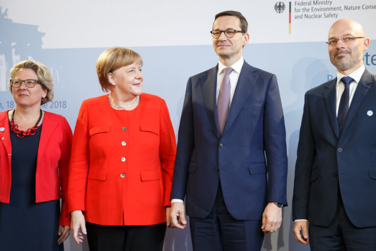 Morawiecki i Merkel