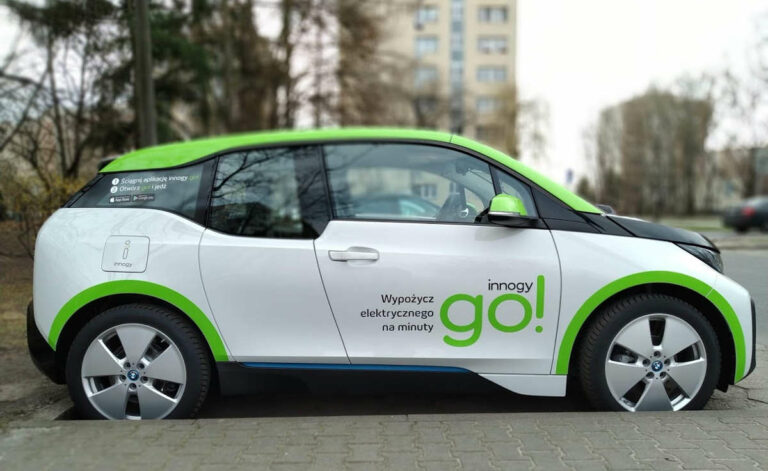 innogy carsharing cennik warszawa