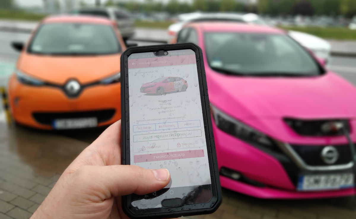 tauron ecar carsharing ev