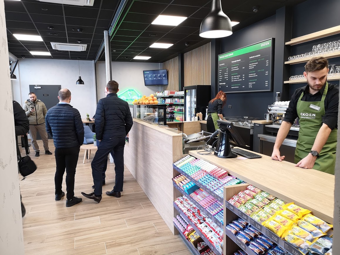 ekoen stacja ladowania ev zielona gora