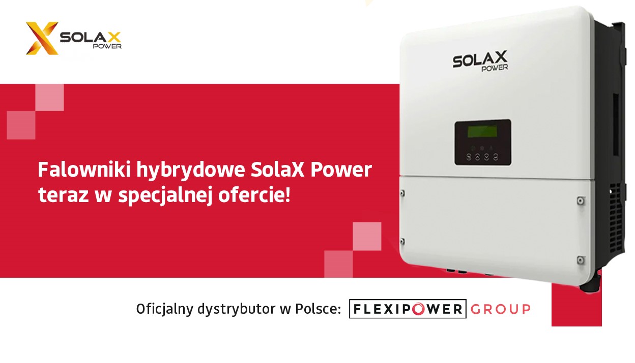 falowniki hybrydowe solax
