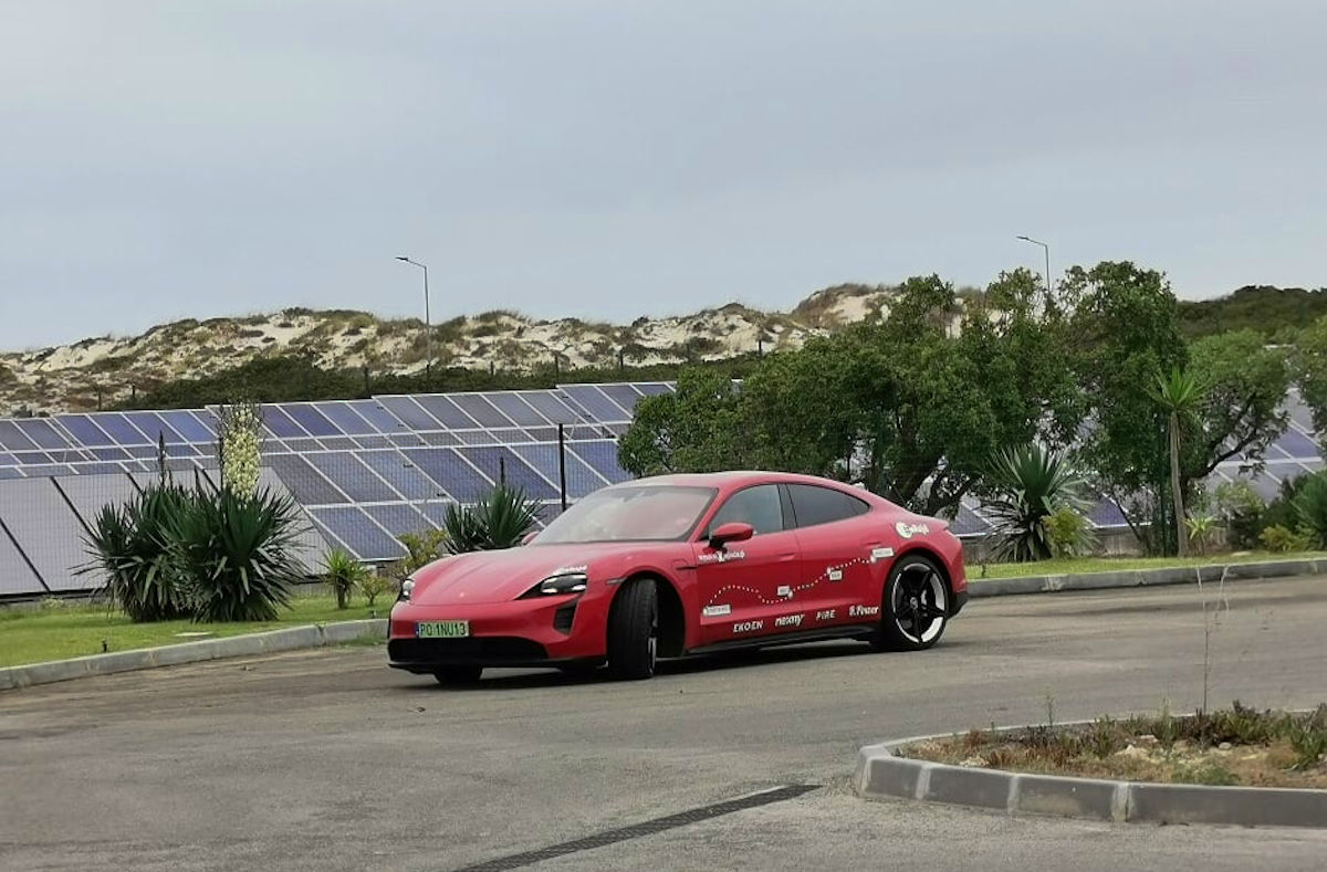porsche taycan elektryczne pv ev