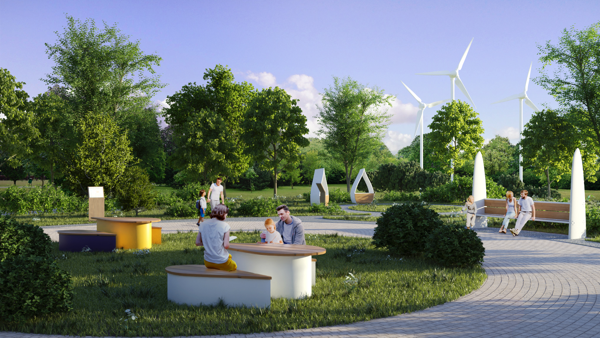 Łopaty wiatraka można wykorzystać do rewitalizacji parków A 02 2 park edukacyjny 1