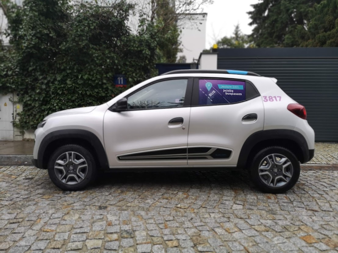 dacia spring traficar bok