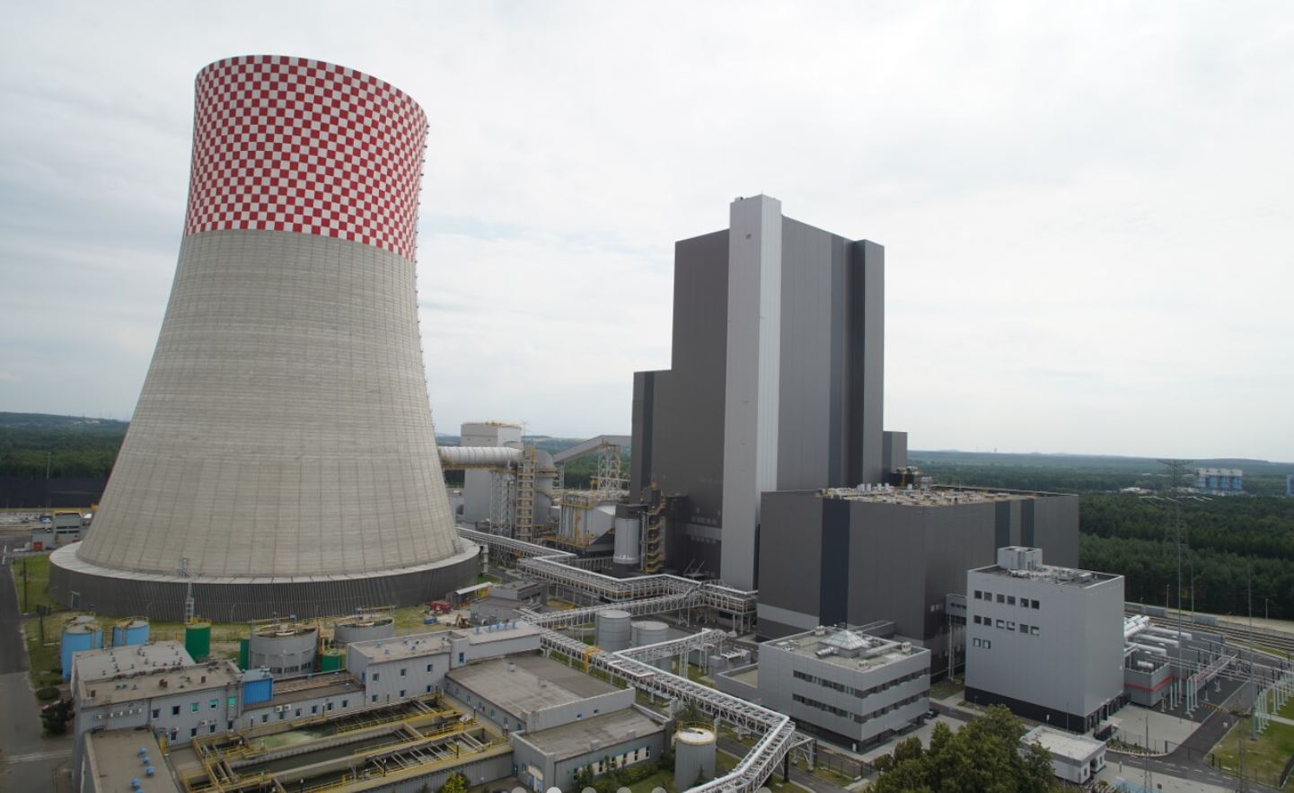 Elektrownia Jaworzno III  Blok 910 MW  Fot  Tauron
