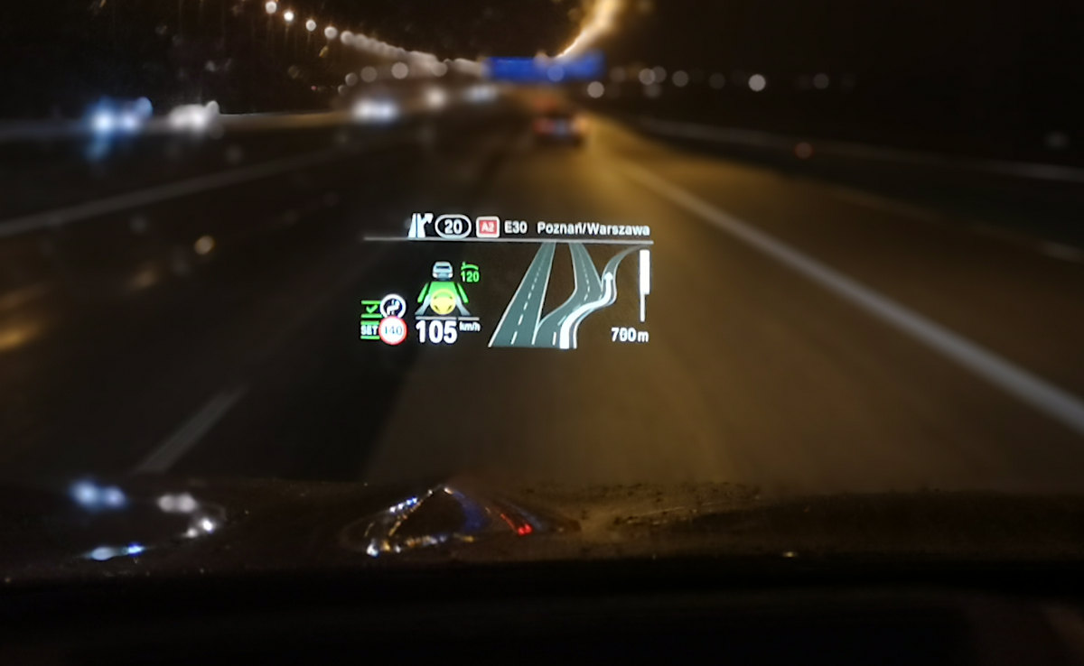 head up display bmw ix3