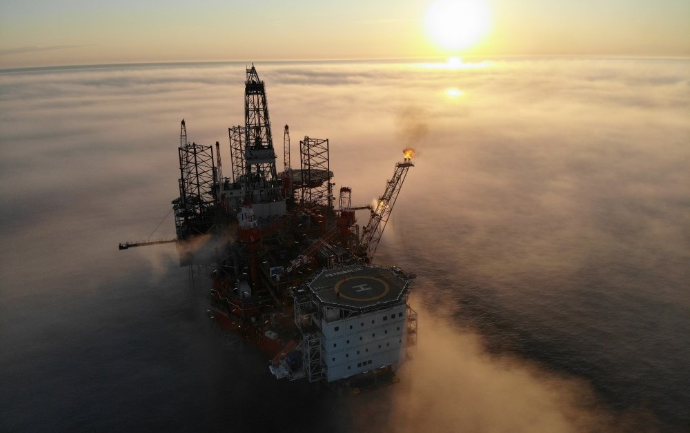 Platforma wydobywcza Lotos Petrobaltic mat pras