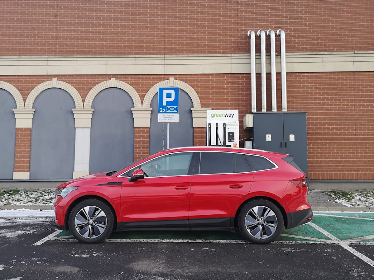 skoda enyaq iv ev greenway