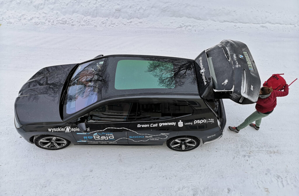bmw ix panoramiczny dach