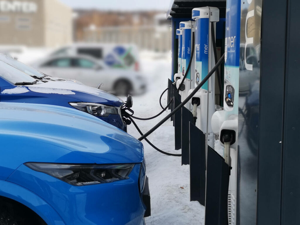 ladowarki ev mer norwegia