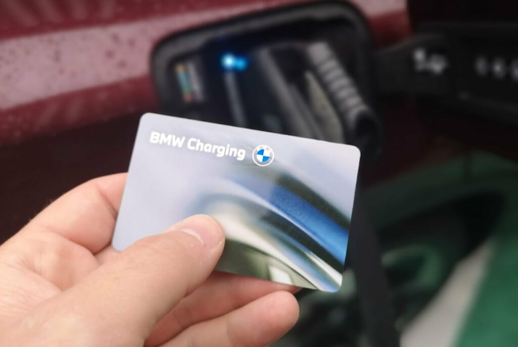 karta bmw charging ev