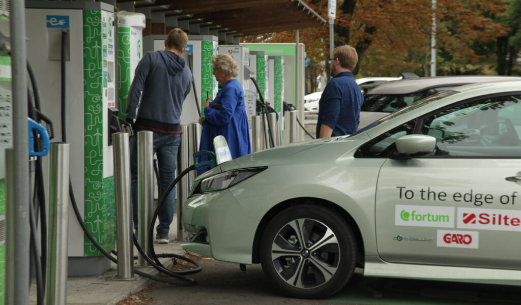 ev nissan fortum oslo