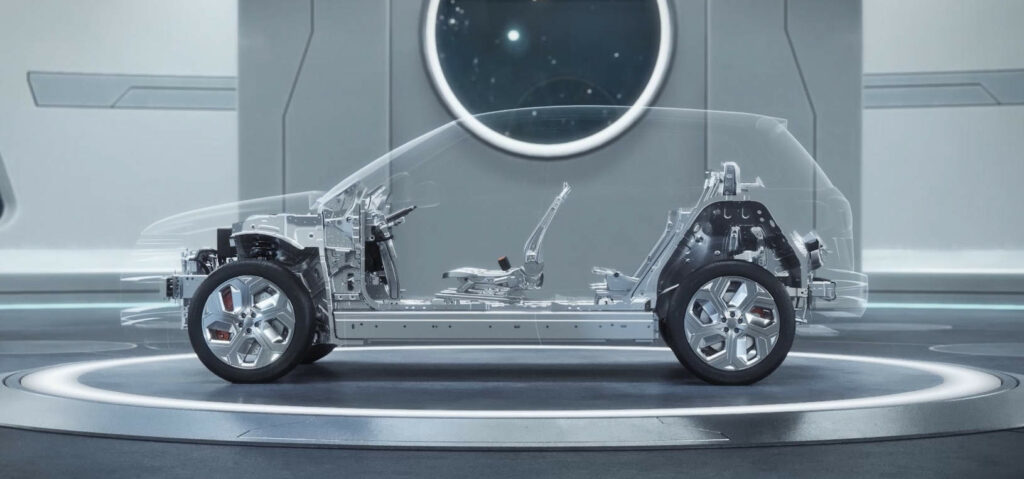 platforma sea geely izera ev