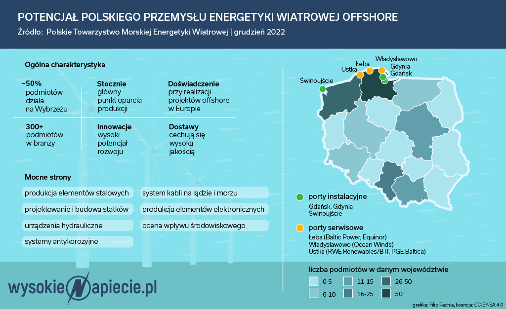 Potencjał polskiego przemysłu energetyki wiatrowej offshore