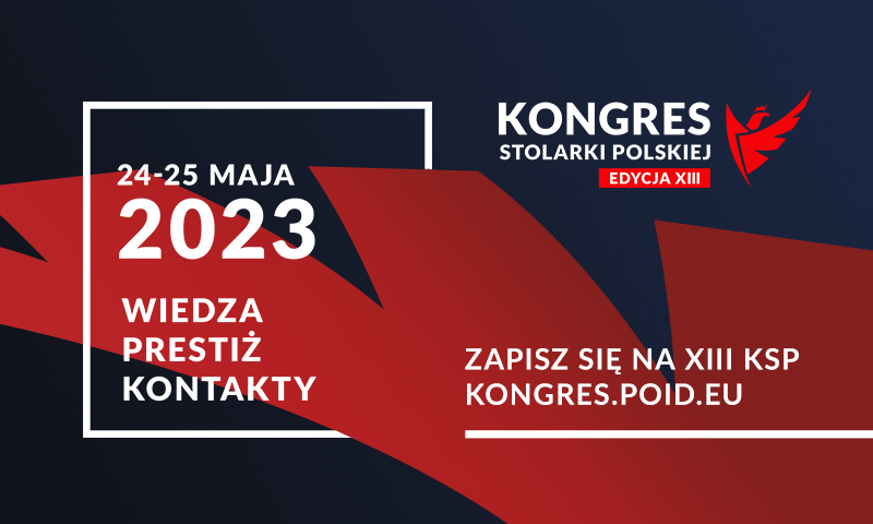 9528 POiD XIII Kongres Stolarki Polskiej baner 800x480