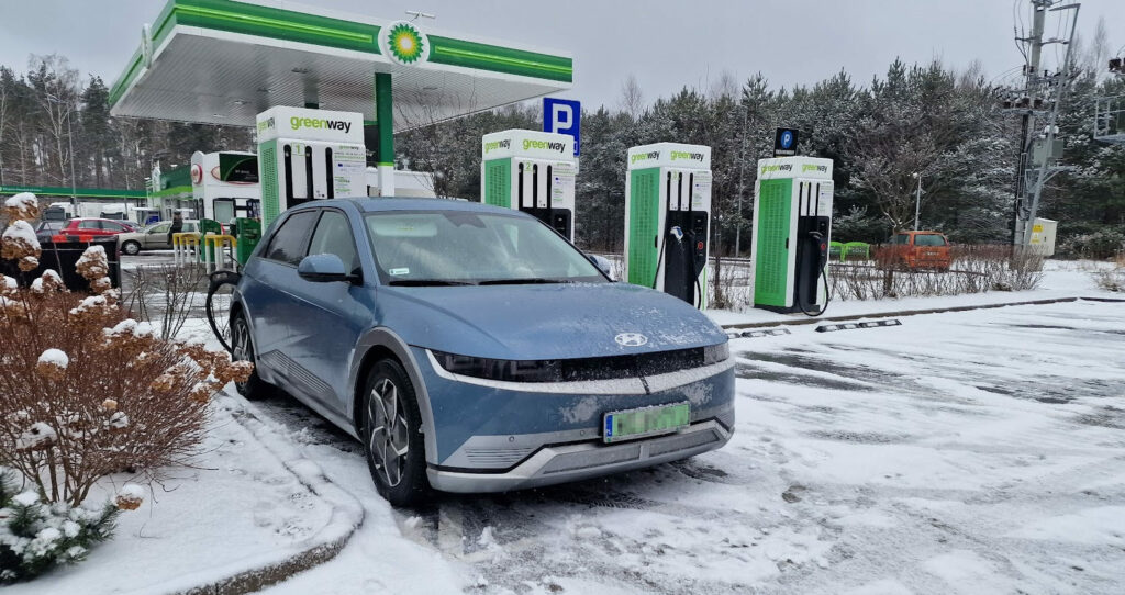 hyundai ioniq 5 greenway stacja ladowania ev
