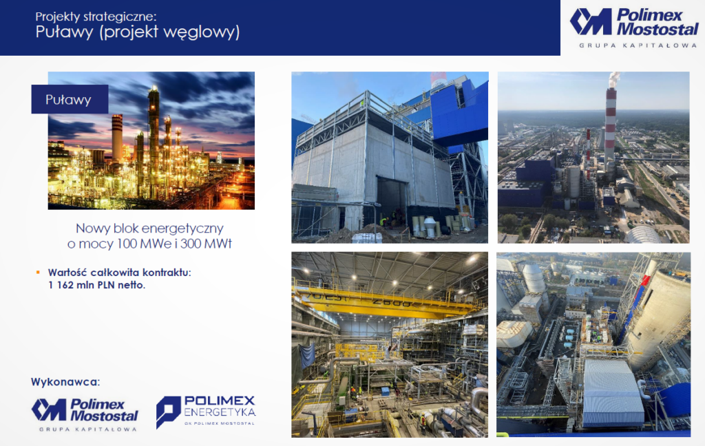 Budowa bloku energetycznego w Puławach Fot Polimex Mostostal