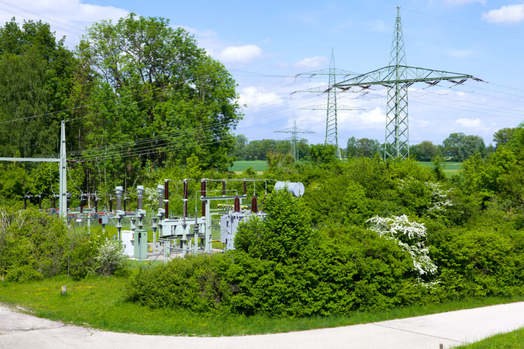 Electrical substation, Germany