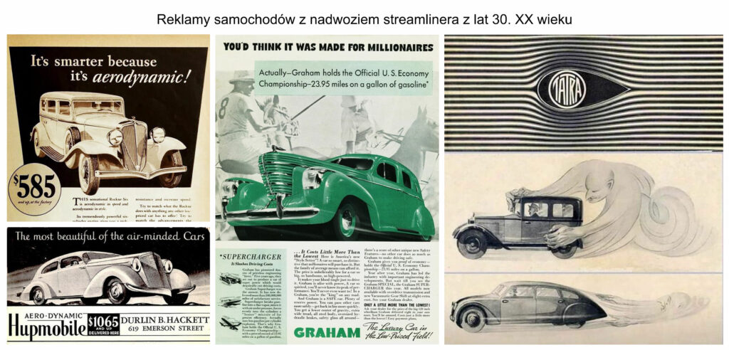 streamliner aerodynamika lata 30 xx wiek s