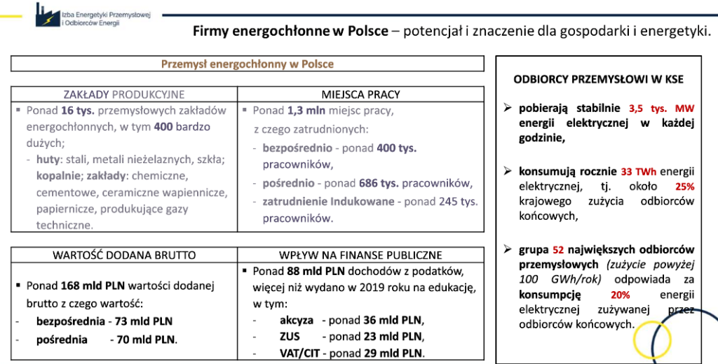 Przemysł Energochłonny w Polsce IEPiOE