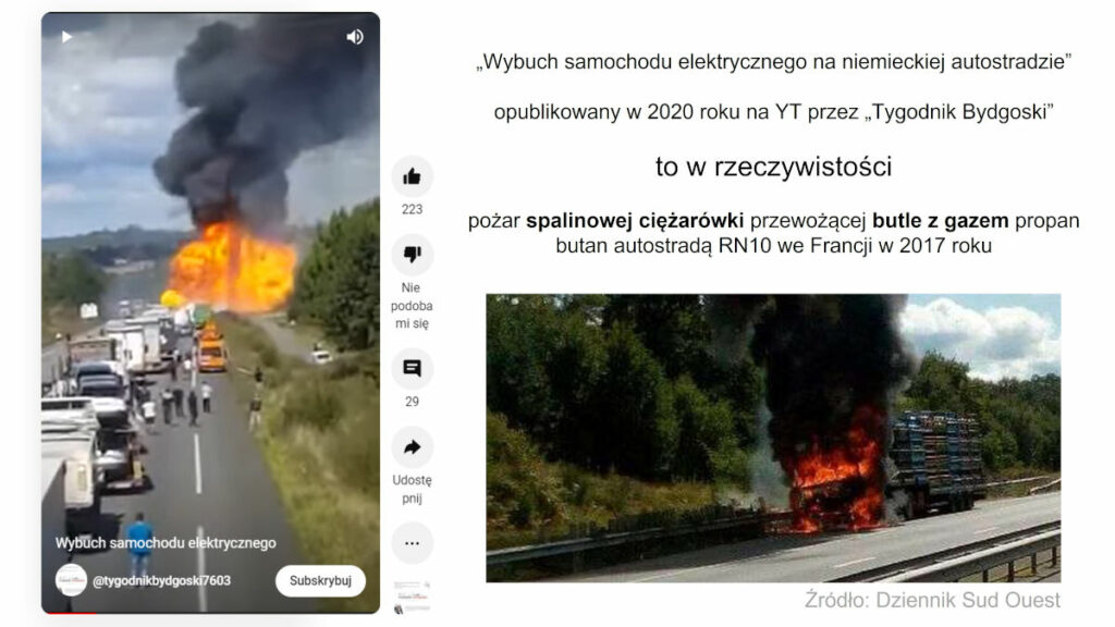 pozar gaz francja 2017