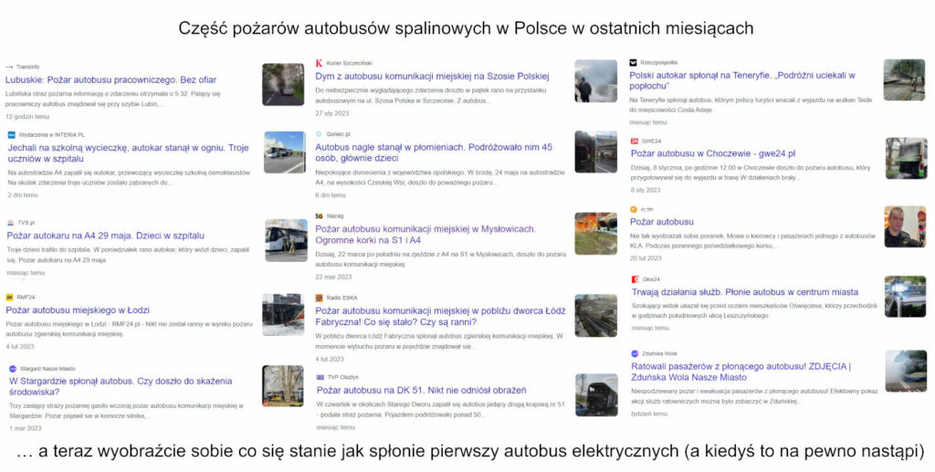 pozary autobusow ice