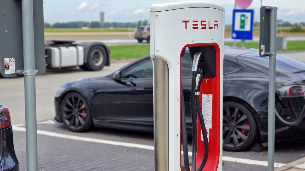 tesla supercharger