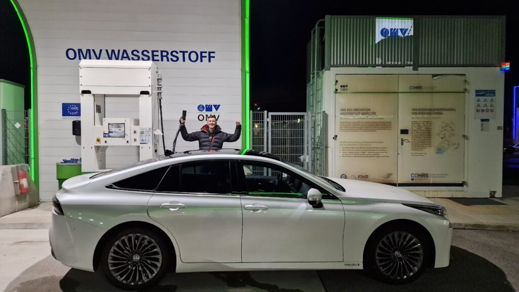 toyota mirai h2 wodor omv