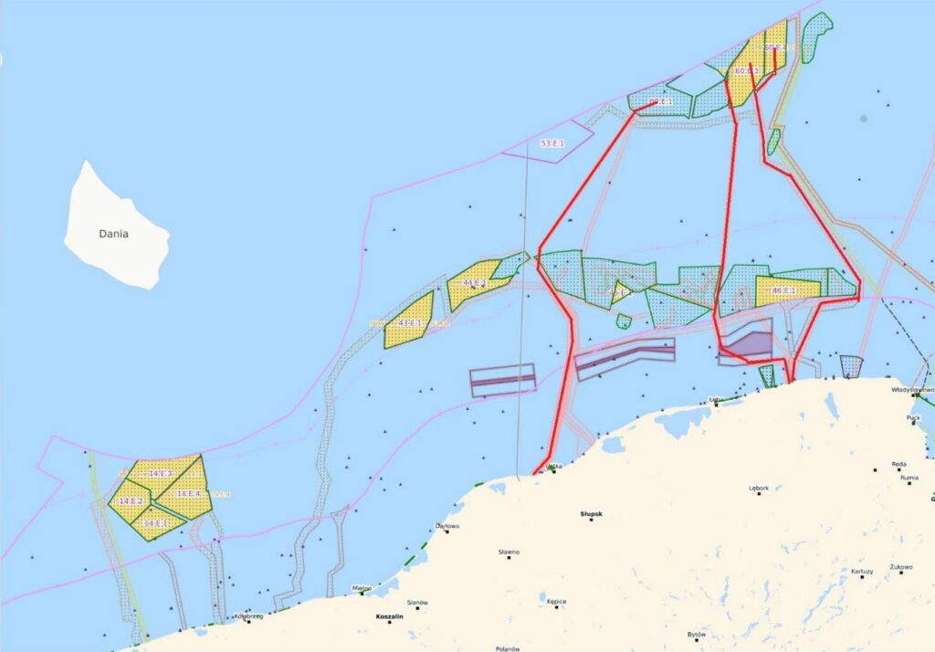 Kable cena offshore fot  Lewiatan