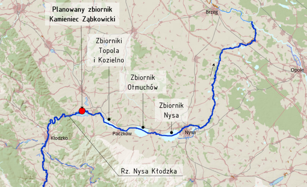 Zbiornik Kamieniec Ząbkowicki. Fot. Energoprojekt-Warszawa