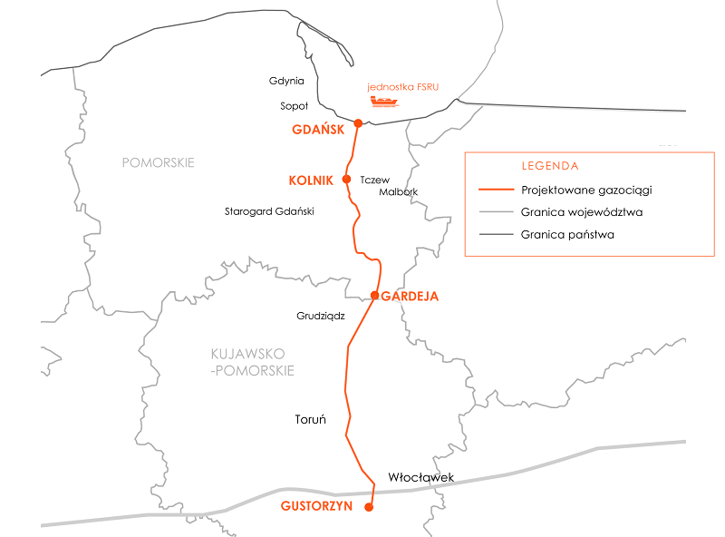 FSRU i gazociągi fot Gaz System