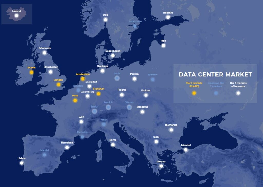 Najważniejsze rynki data center w Europie Fot Colophon