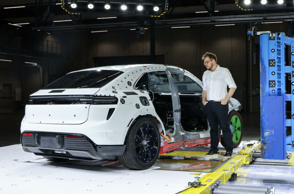 porsche macan test zderzenia ncap bateria