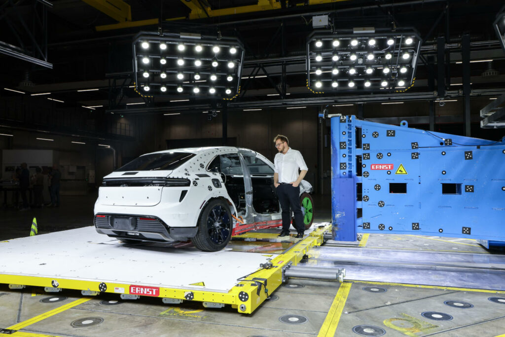 porsche macan test zderzenia ncap bateria n
