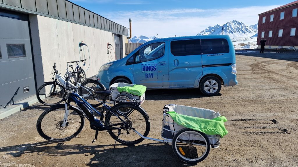 ny alesund nissan env200 ev svalbard