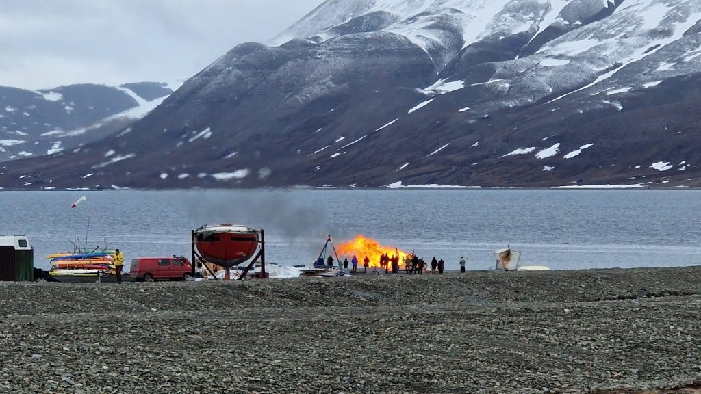 ognisko svalbard