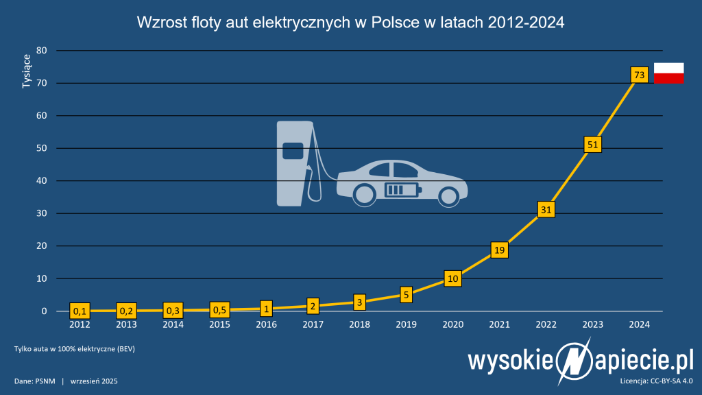 ev polska flota drogi 2024