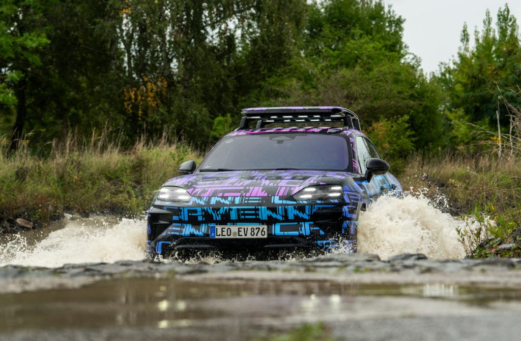 porsche cayenne ev woda