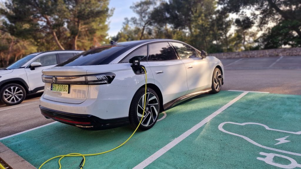 vw id 7 ev ladowanie ac