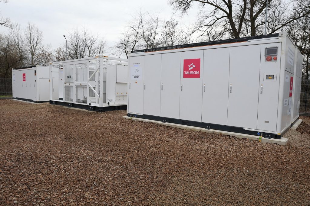 Magazyn energii Przewóz w Krakowie. Fot. Tauron