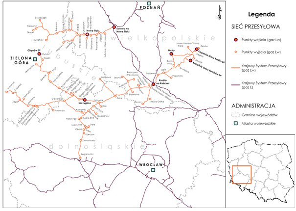 Biometan i Lw – Mapa 1