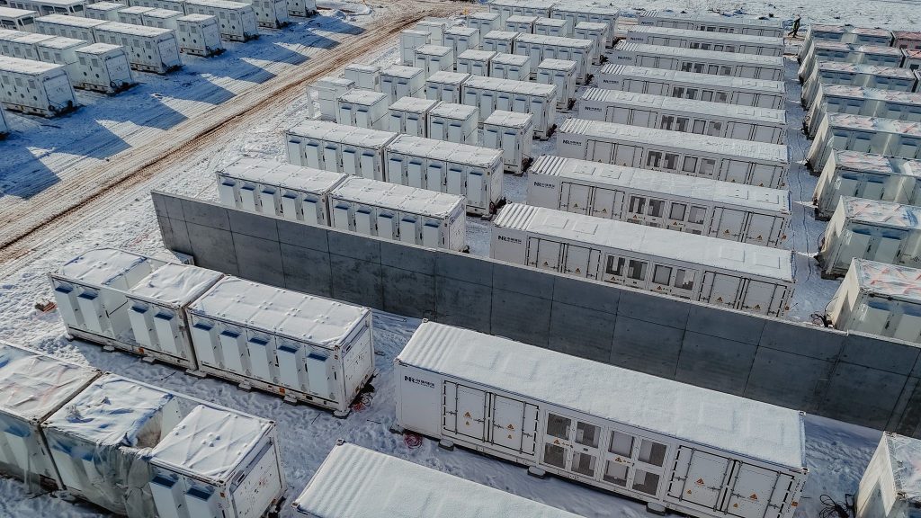 Budowa bateryjnego magazynu energii Greenvolt Power w Turośni Kościelnej niedaleko Białegostoku. Fot. PSE