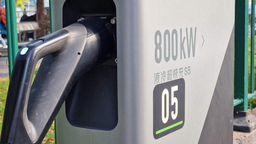 ladowanie 800 kw chiny ev moc