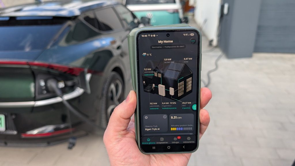 sigenergy ladowanie ev kia ev6