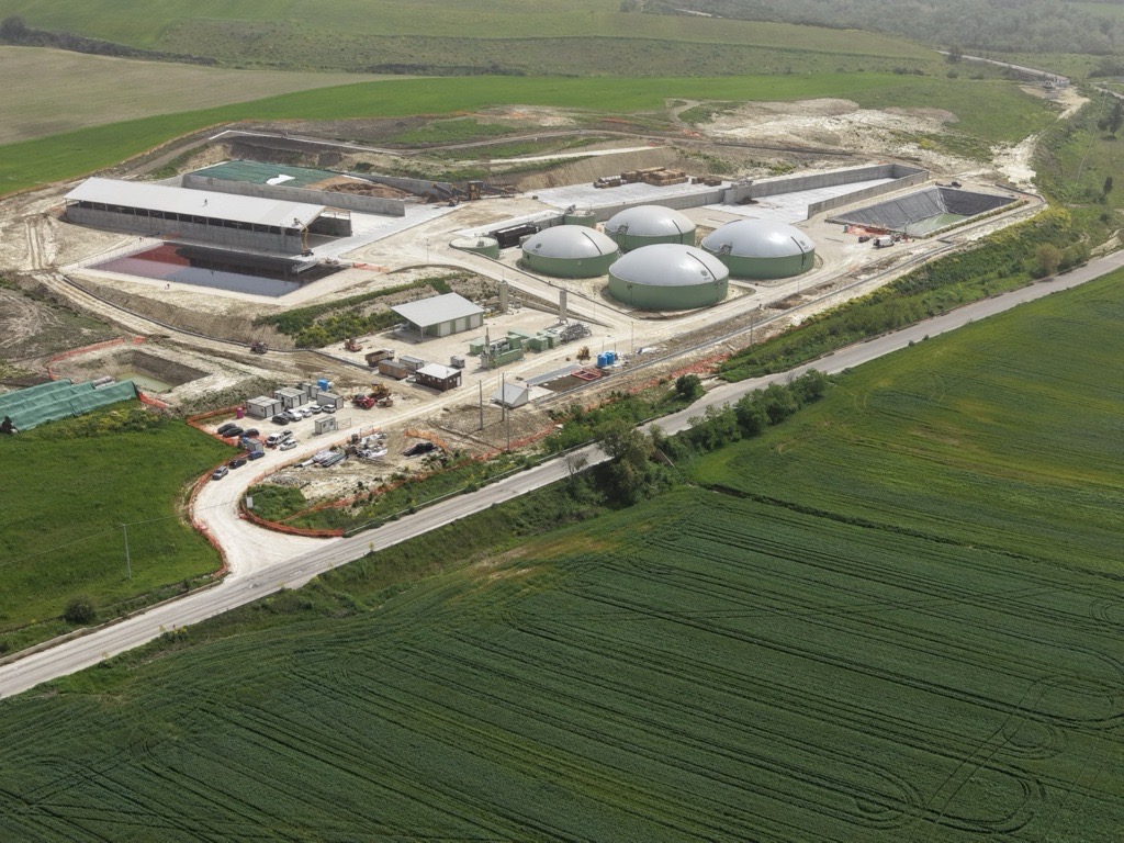 Axpo Grottole first biomethane 1